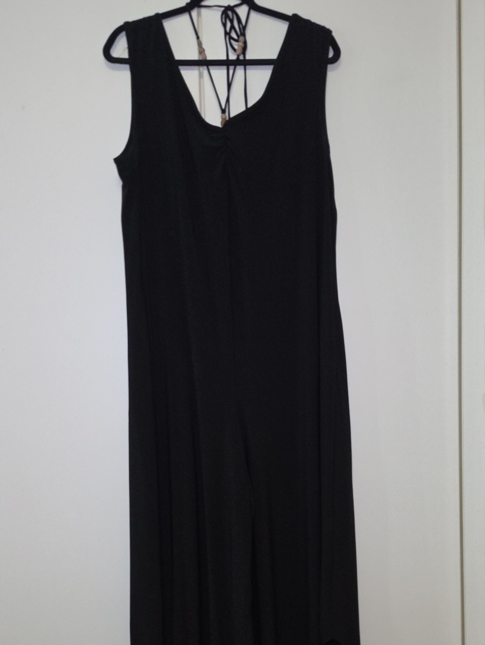 Sami & Jo Black Sleeveless Jumpsuit with Back Tie